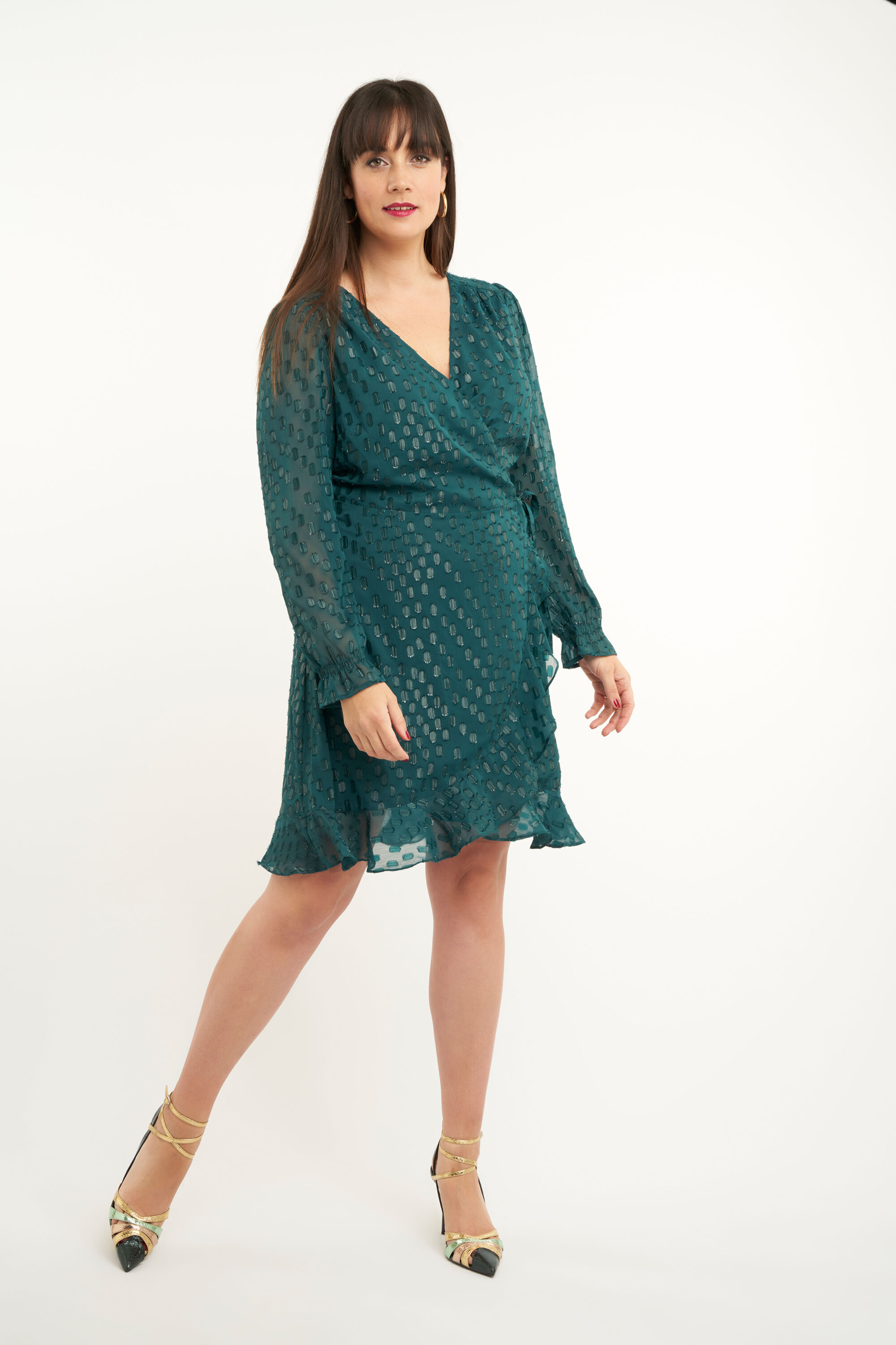 Vestido cruzado image number 7