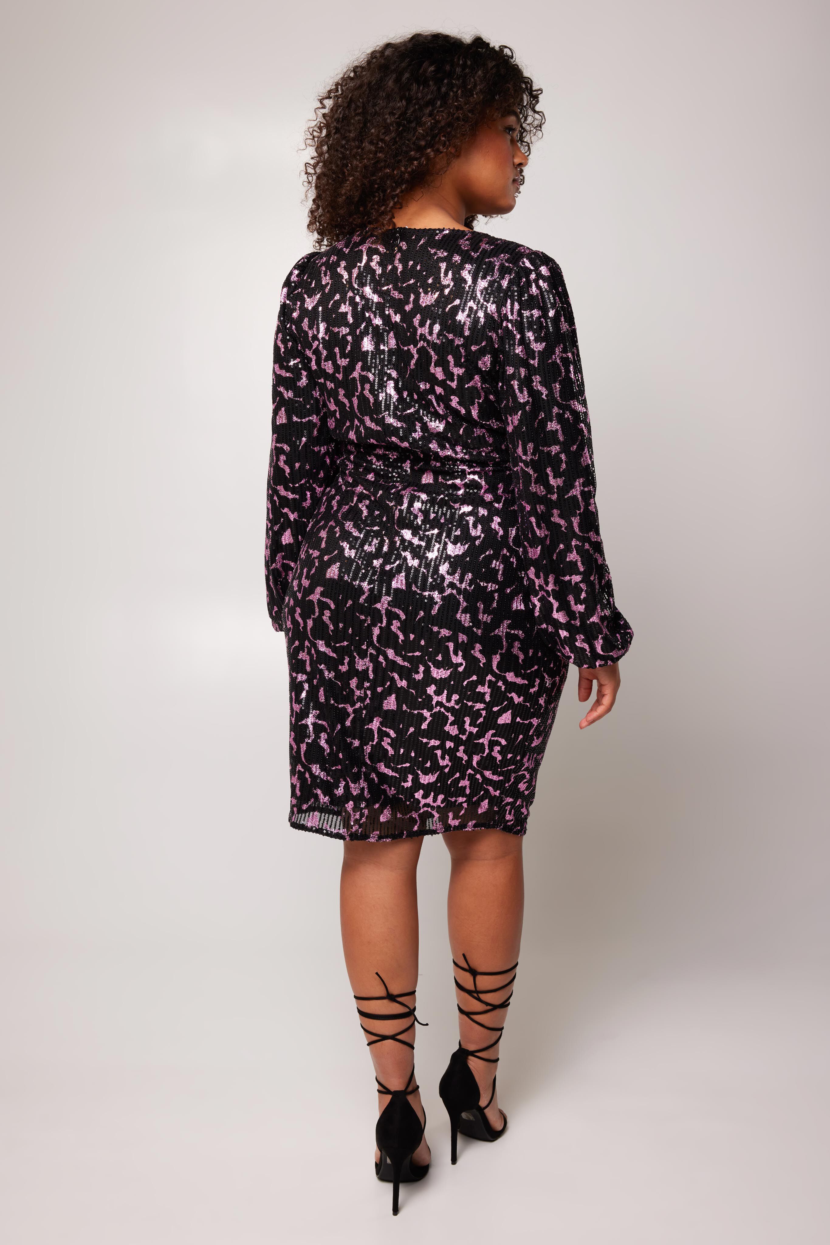 Vestido con lentejuelas  image number 4