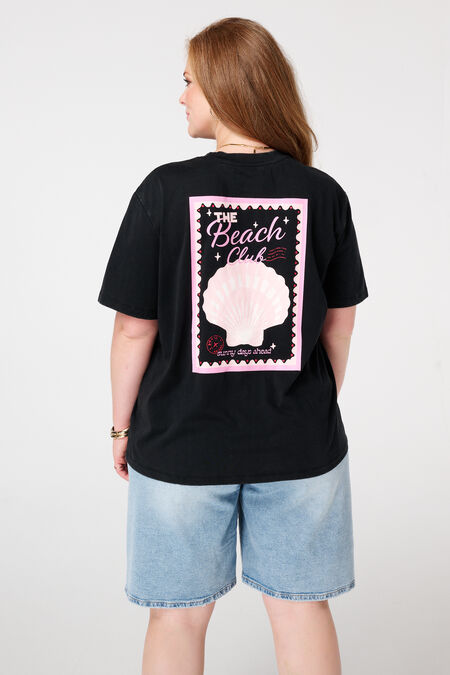 Camiseta con estampado veraniego Camiseta con estampado veraniego