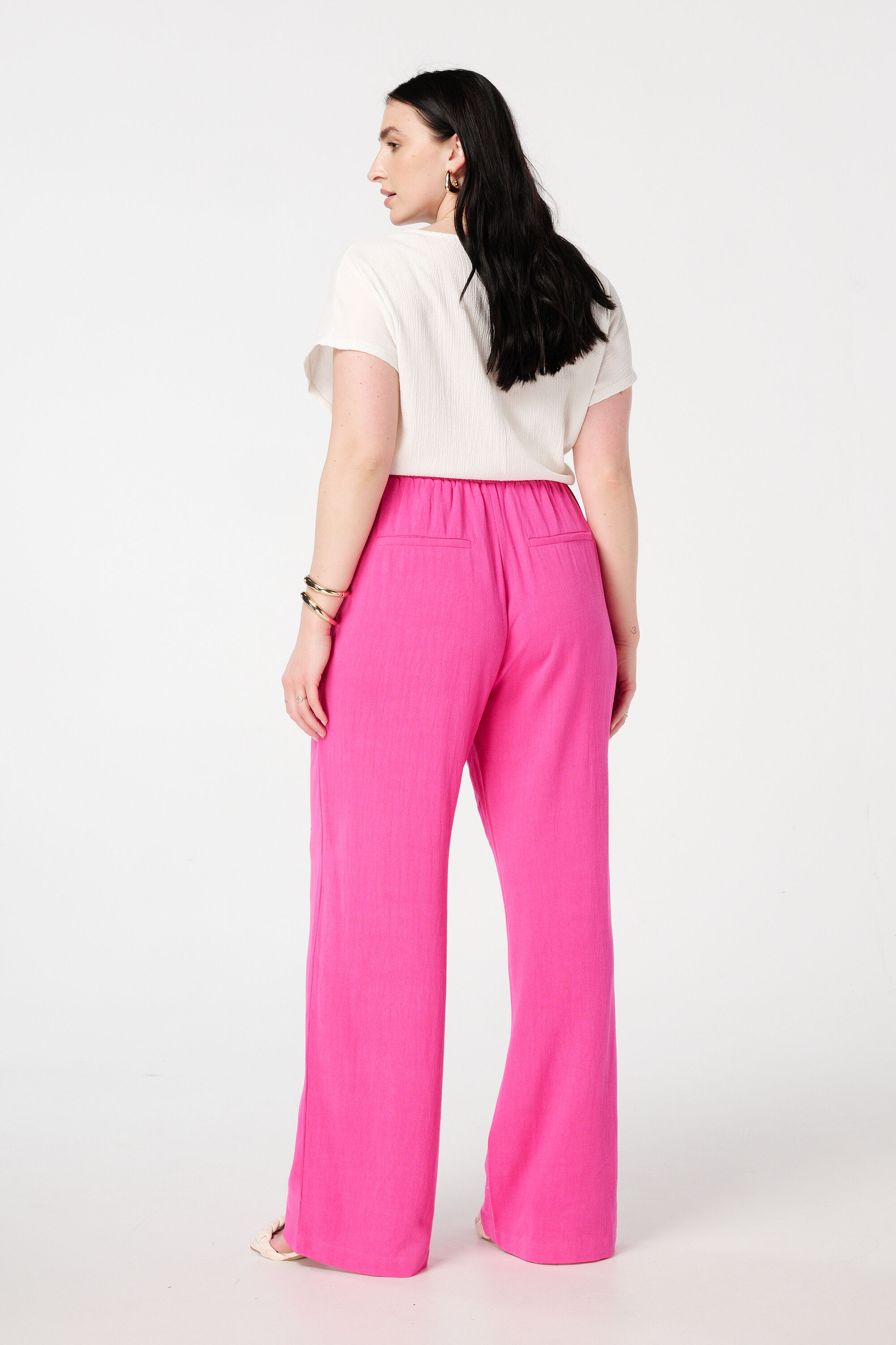 Pantalones de lino image number 3