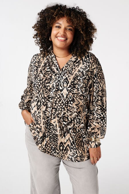 Blusa con estampado Blusa con estampado