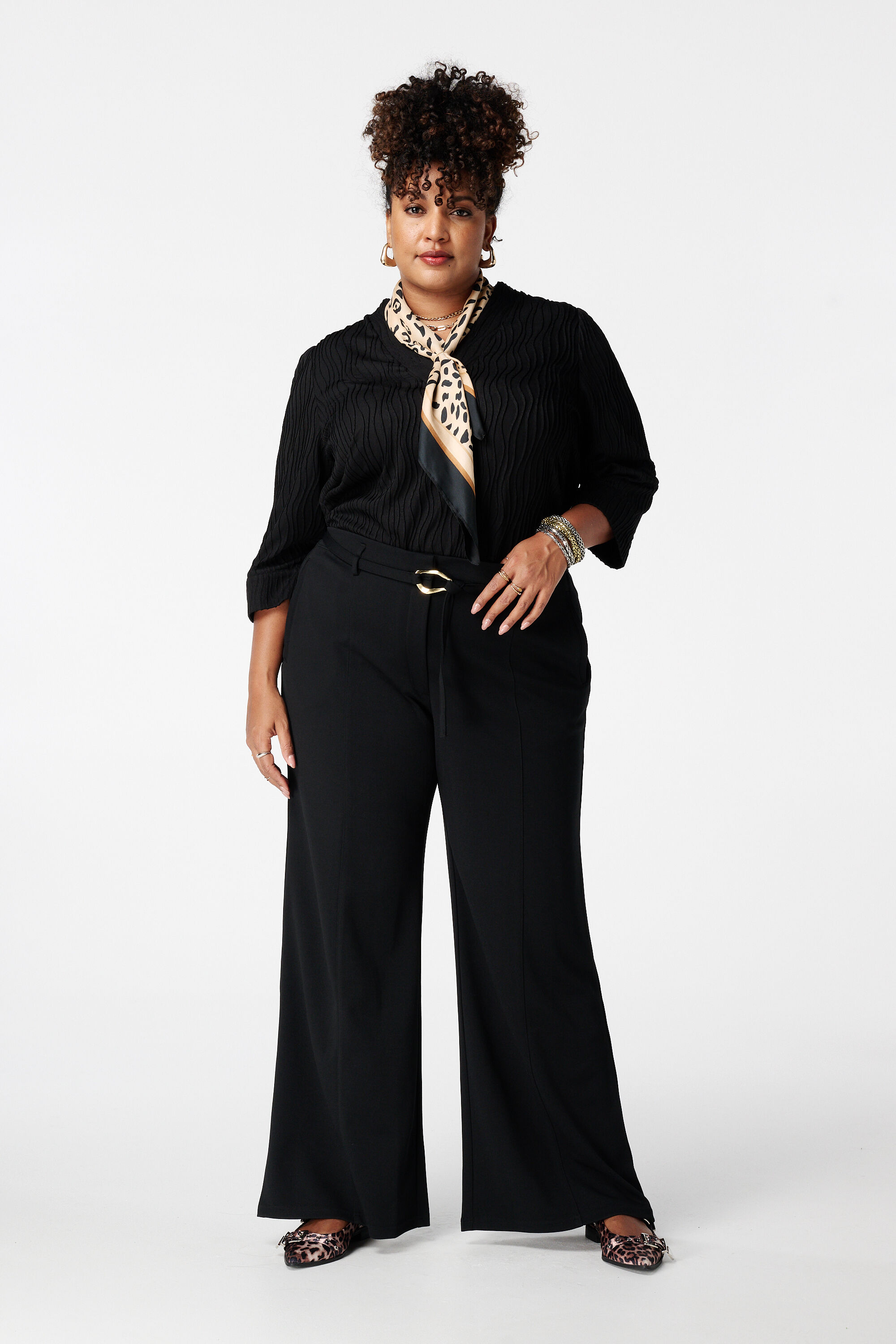 Top con estructura ondulada image number 5