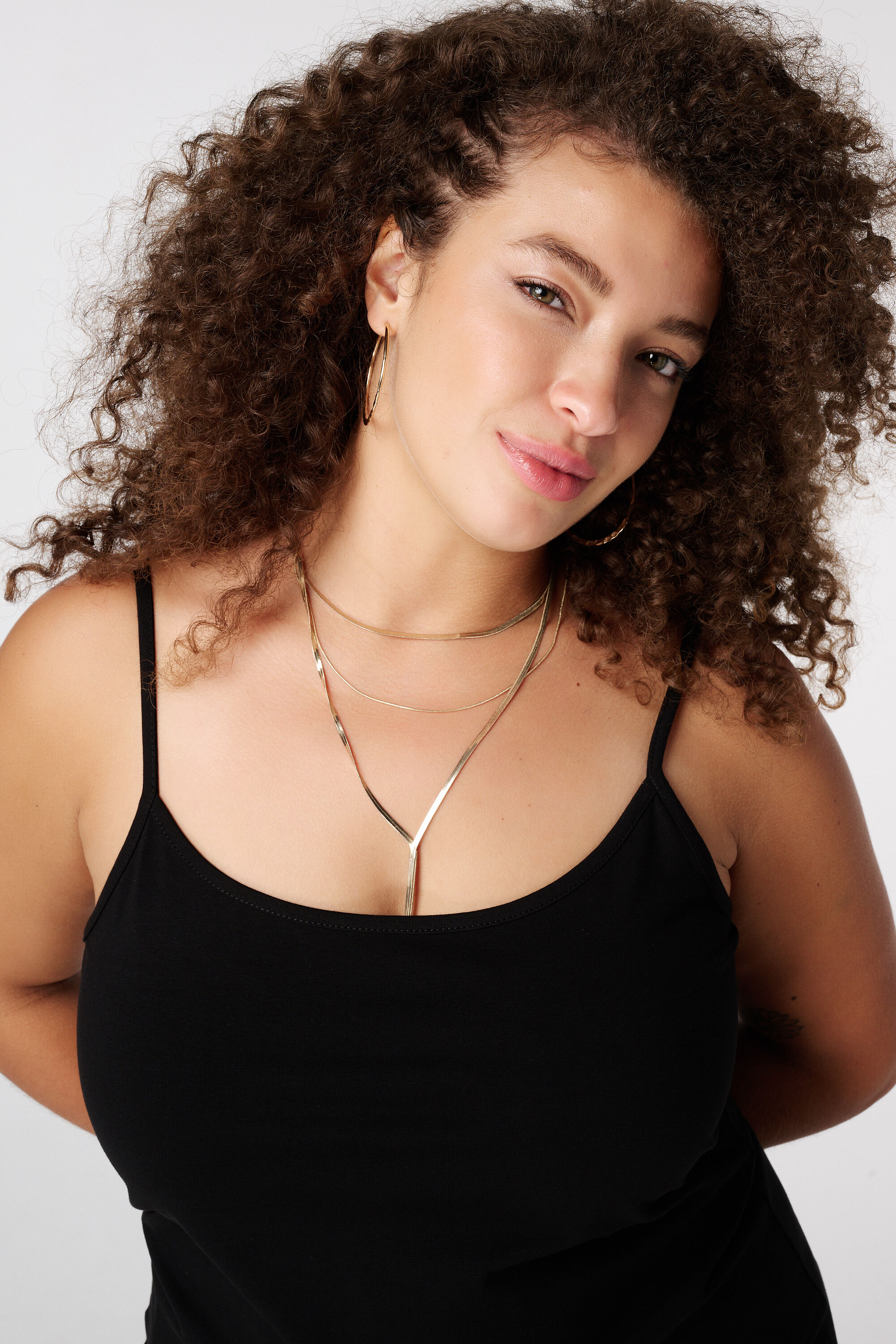 Top de espagueti con el&aacute;stico image number 4