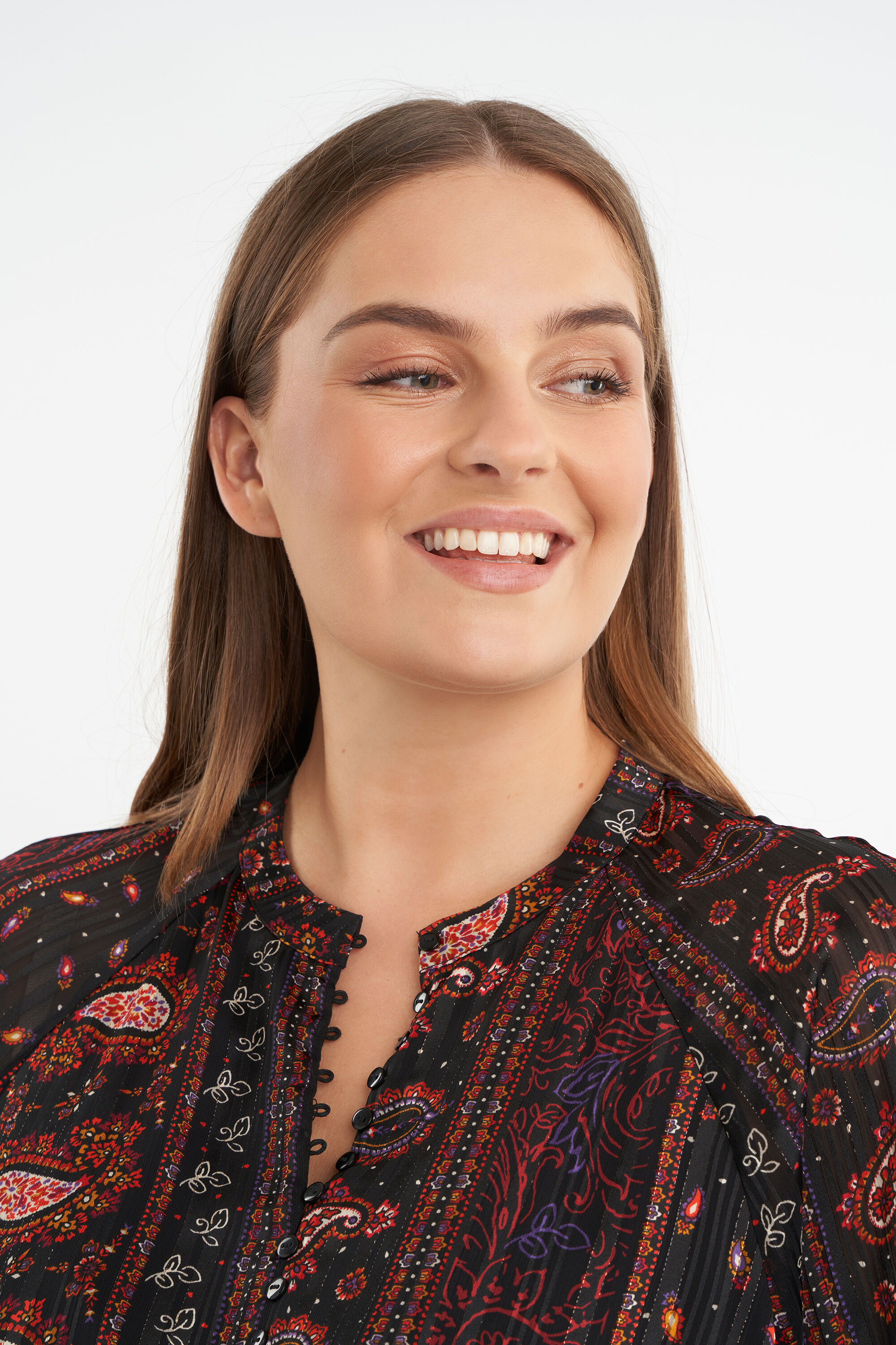 Vestido t&uacute;nica con estampado image number 6