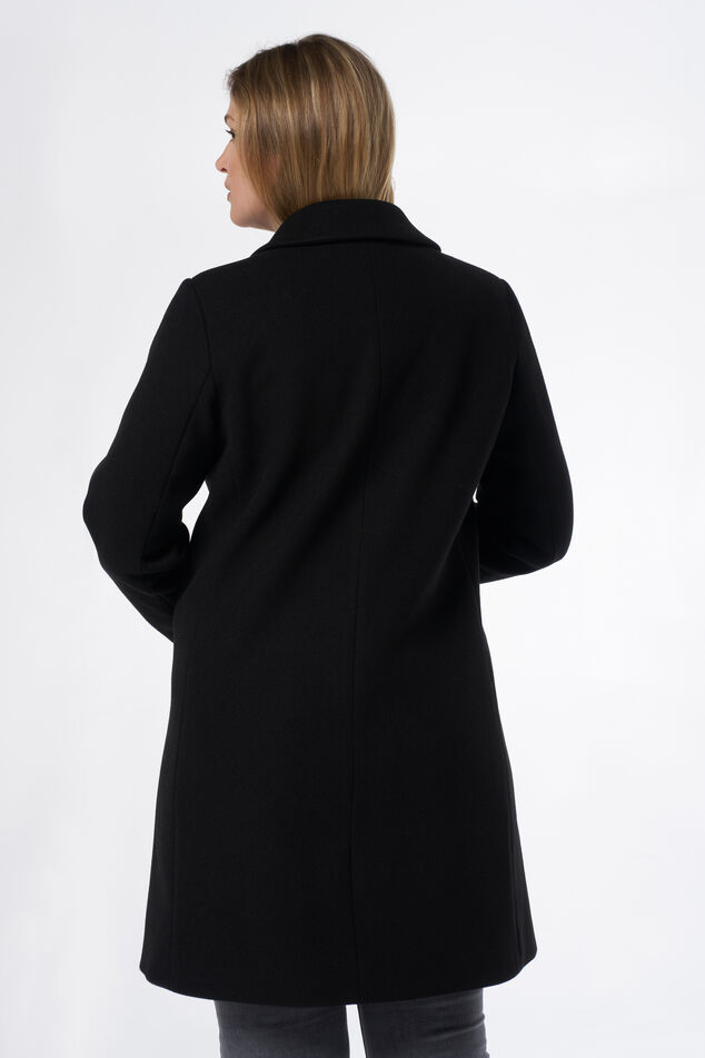 Abrigo con cierre de botón image number 3