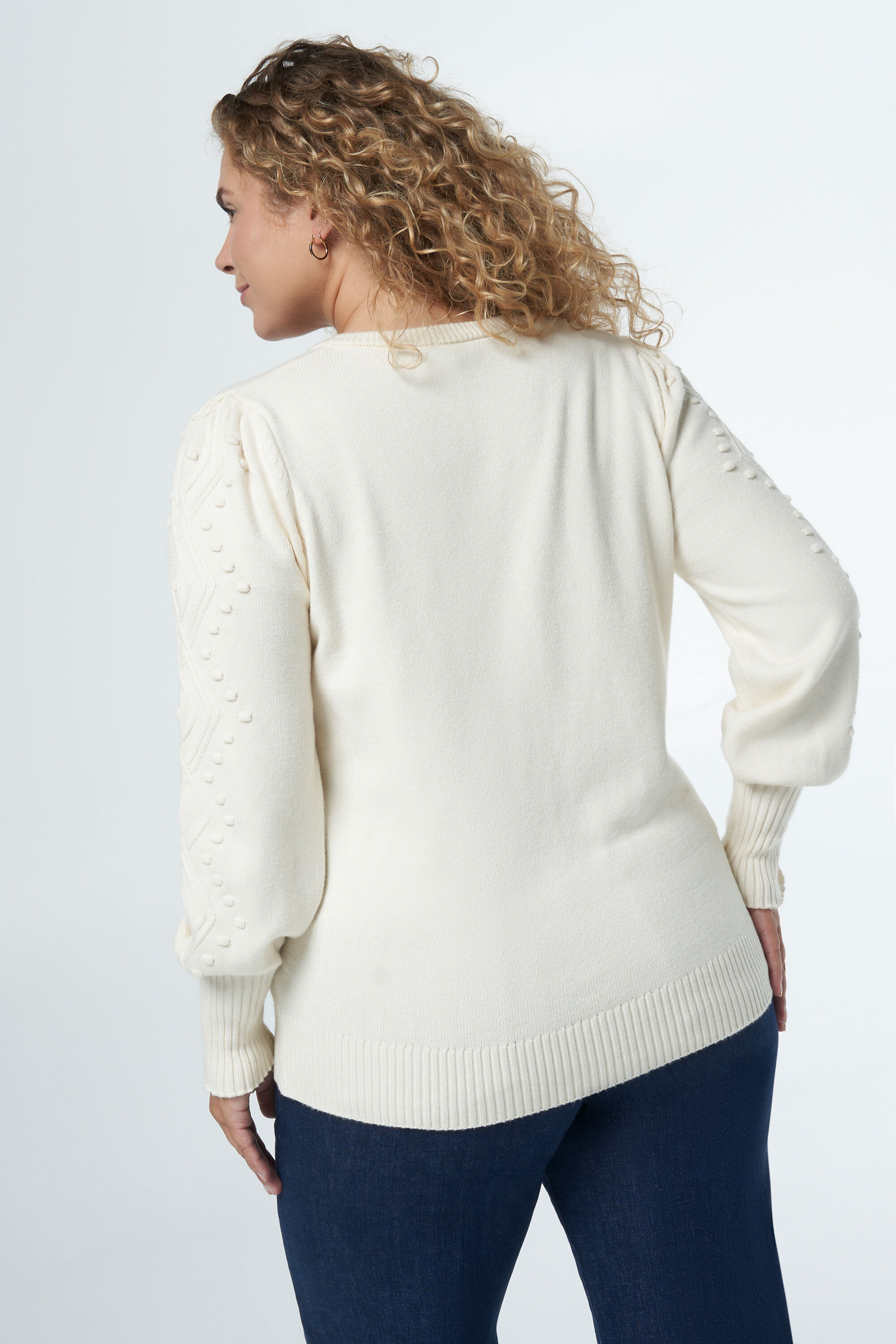 Jersey con cuello de pico image number 3