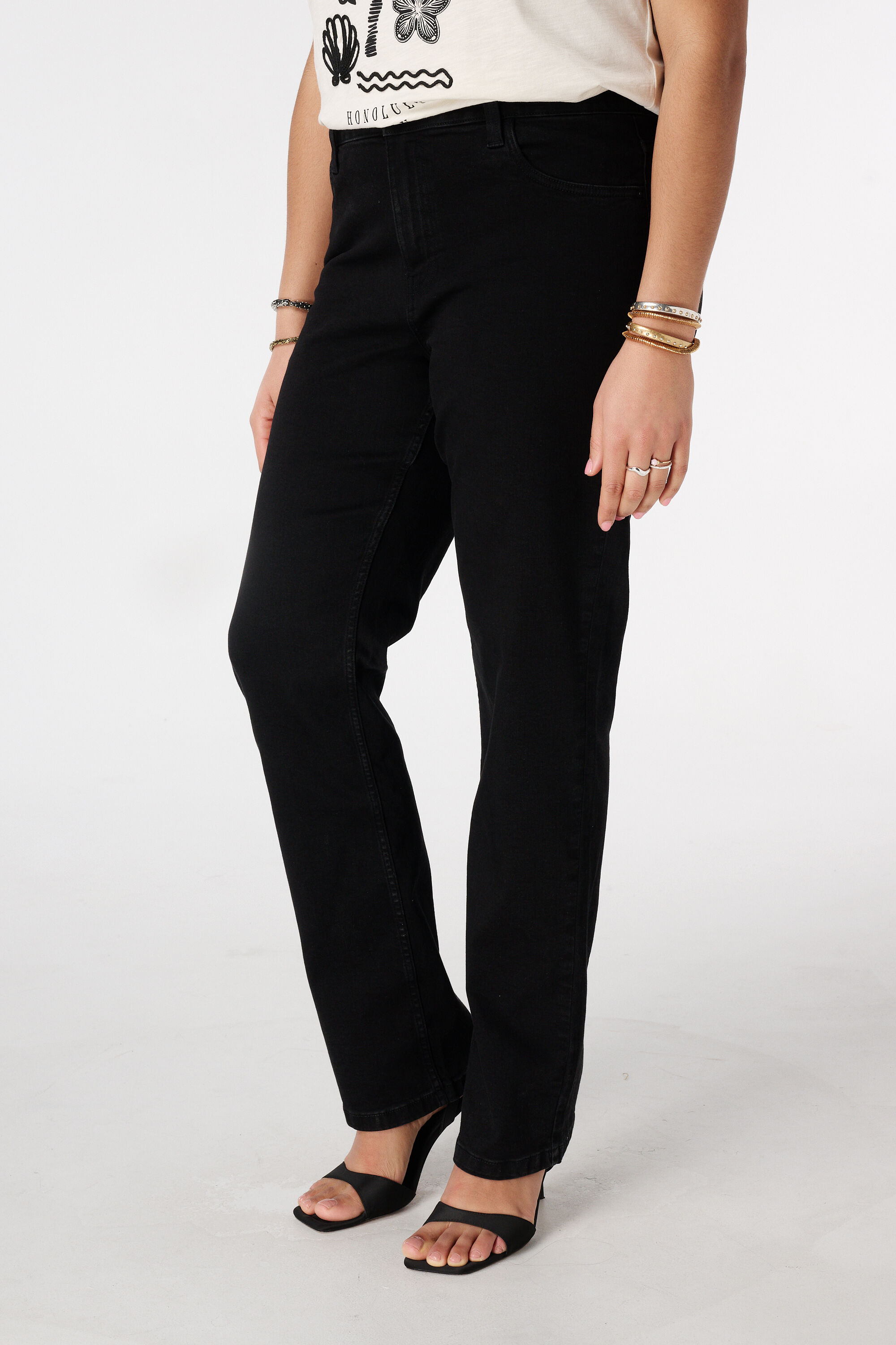 Vaqueros straight leg LILY largo 34 image number 5