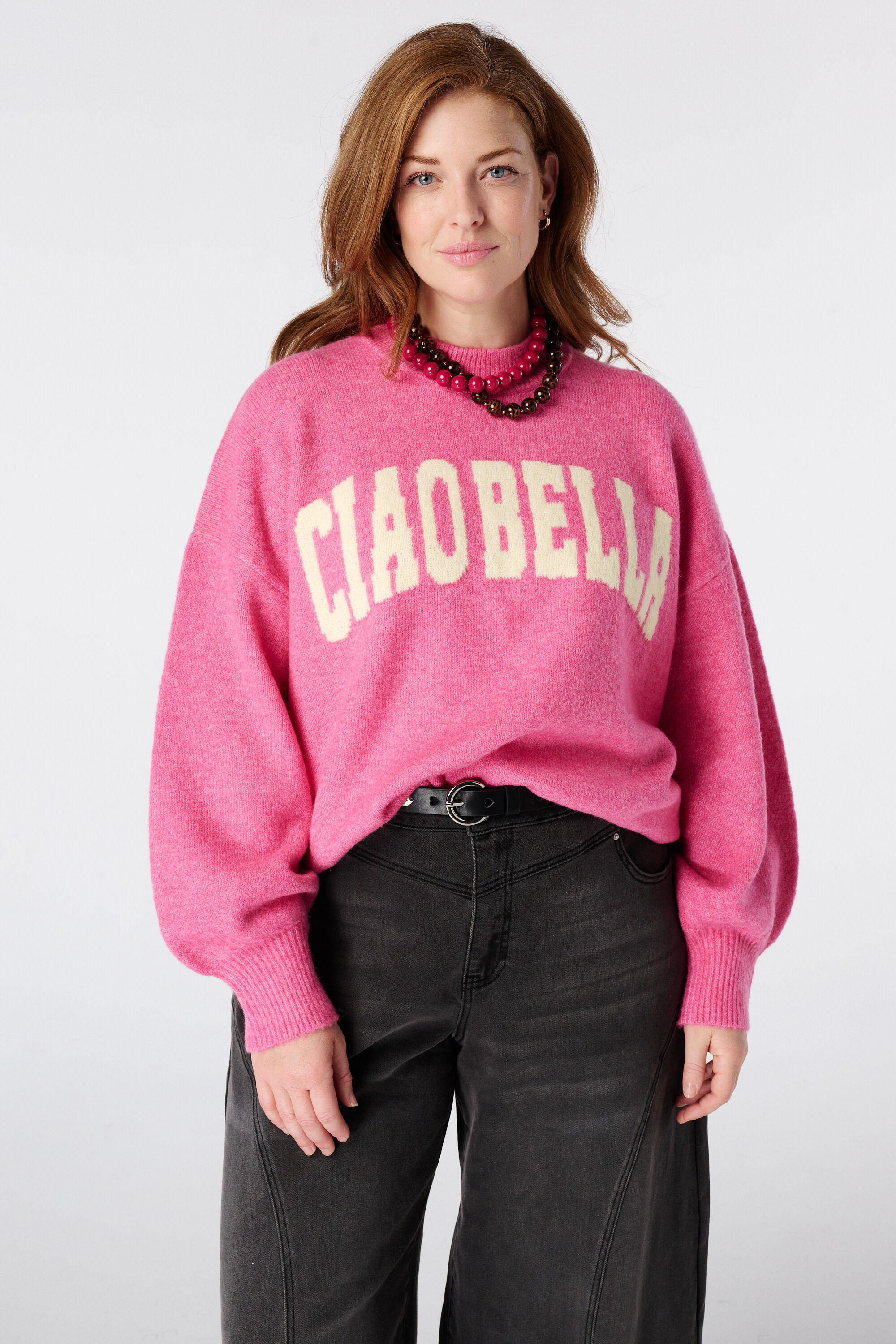 Jersey de cuello redondo