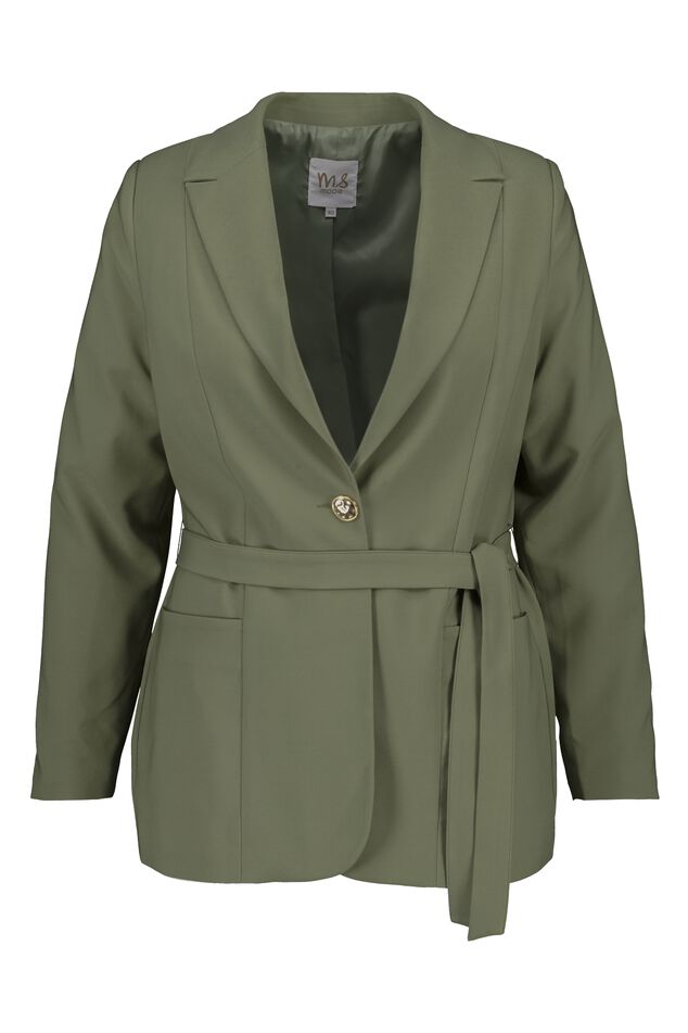 Blazer con cinturón image number 1