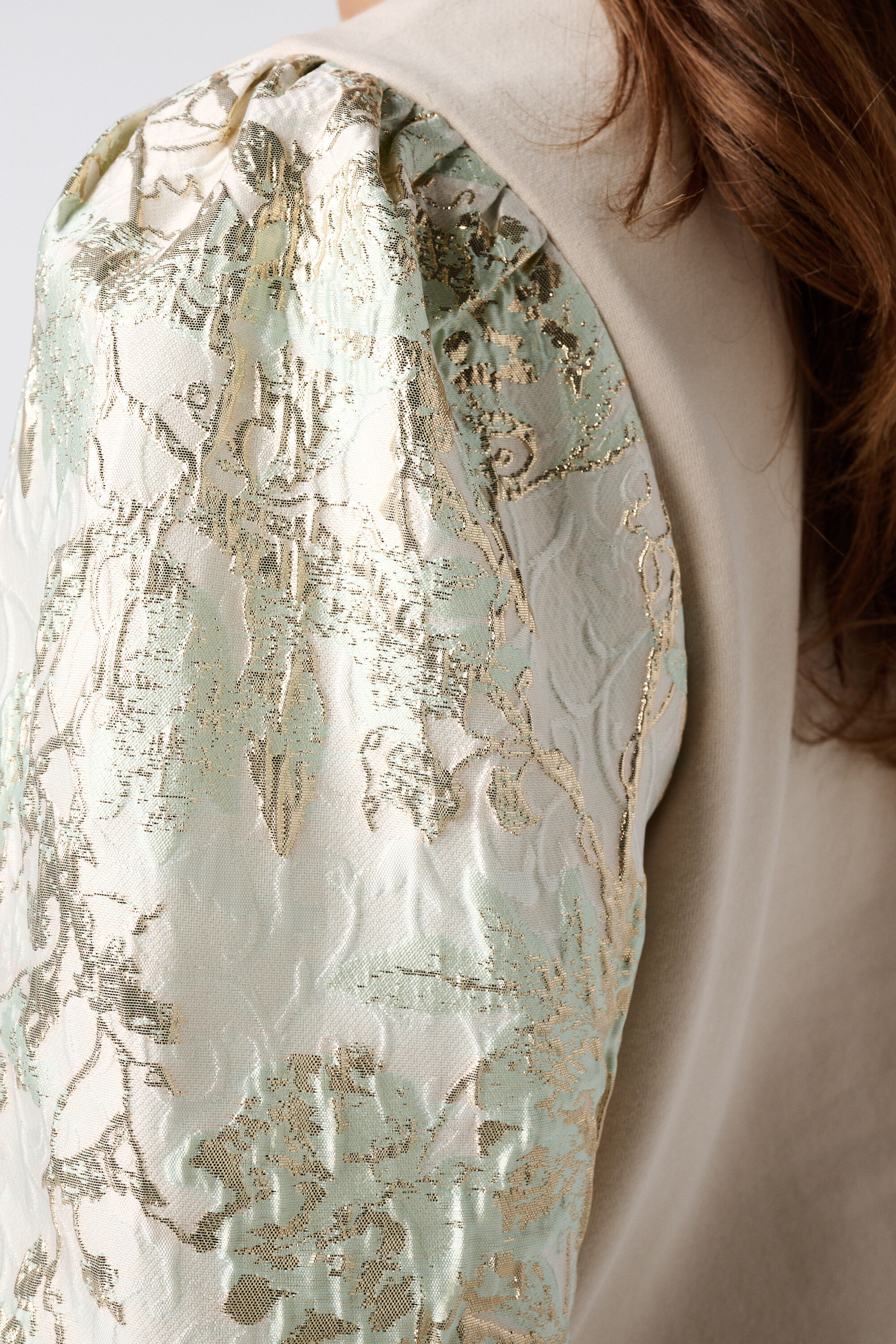 Sudadera con mangas de jacquard image number 6