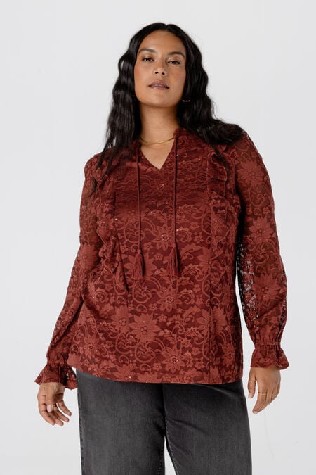 Top de encaje Top de encaje