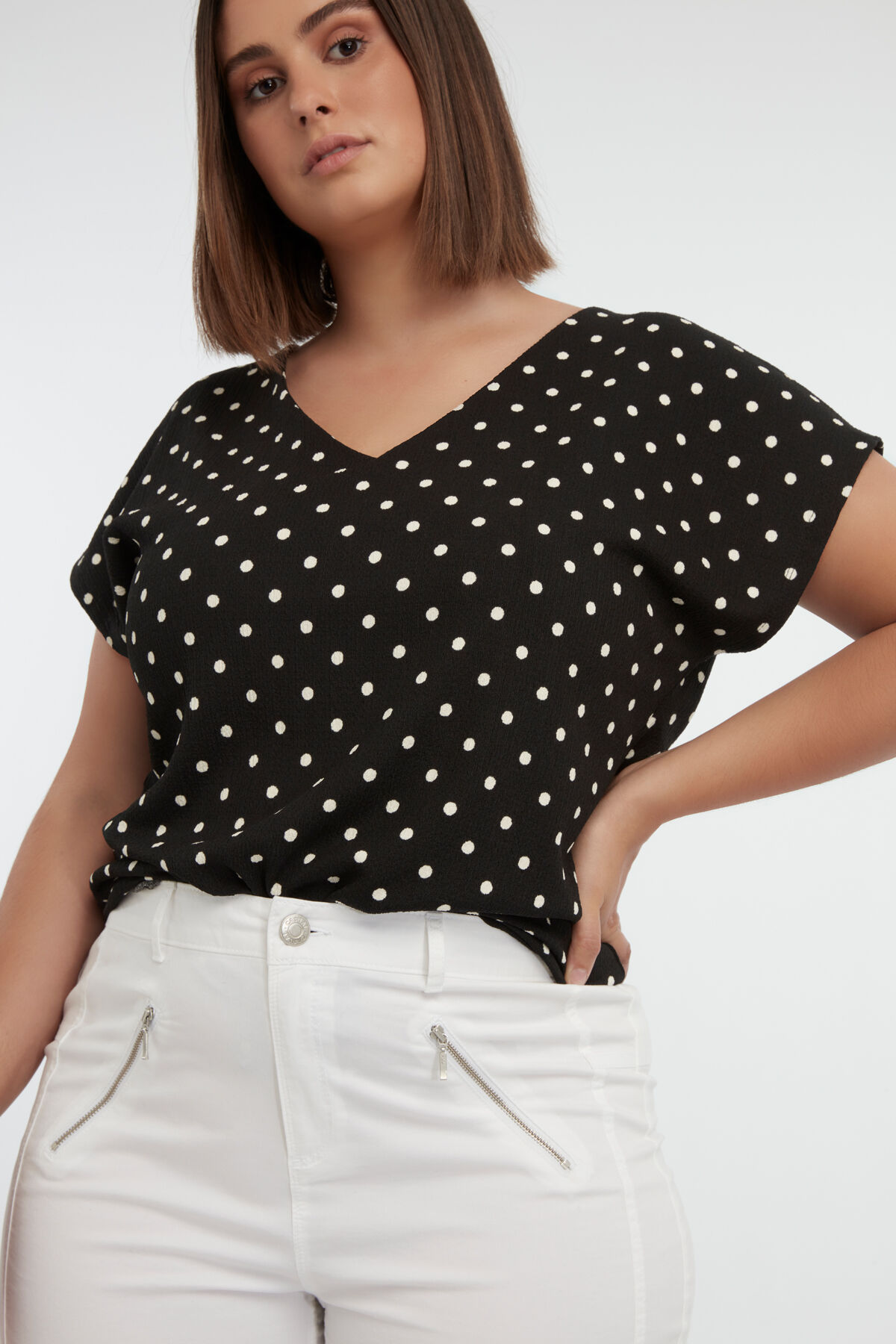 Pantalones pirata de algod&oacute;n image number 6