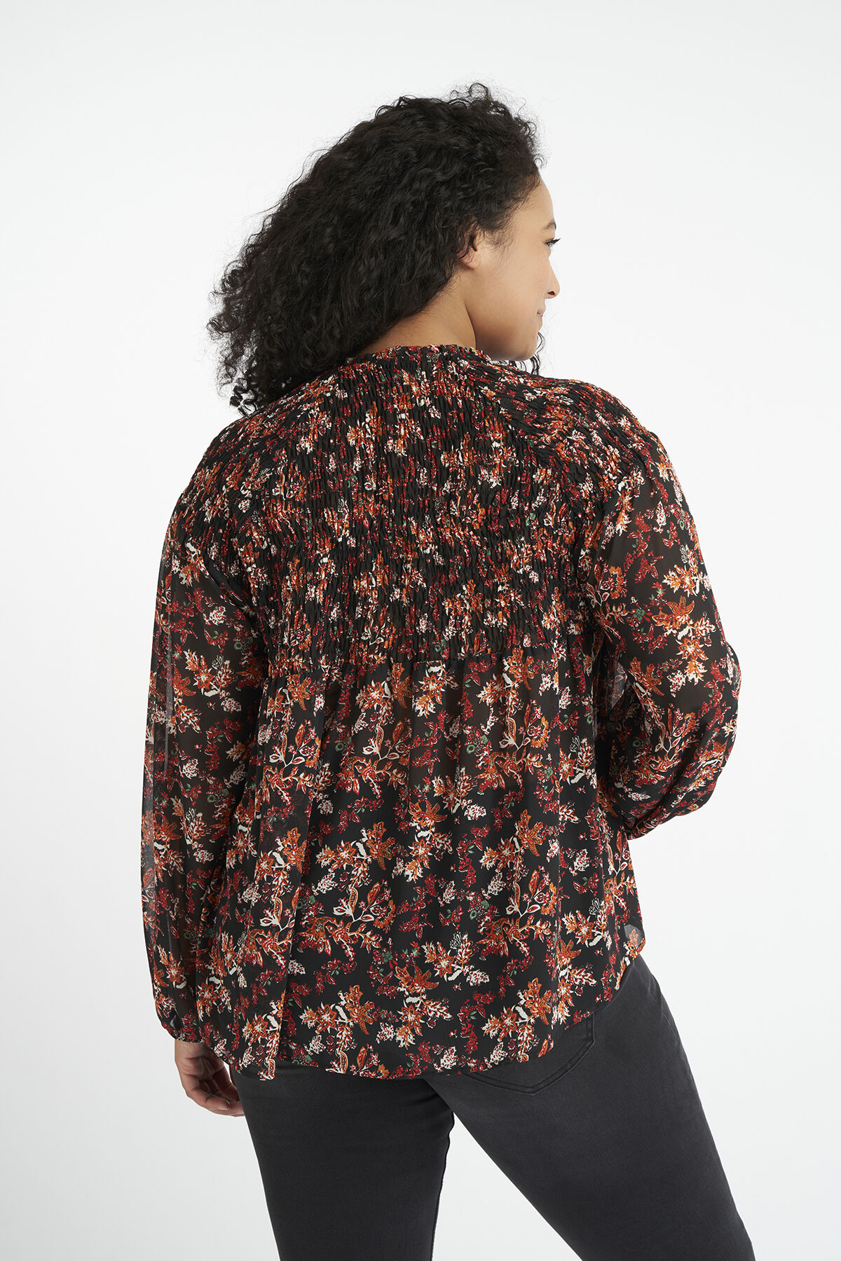 Blusa con estampado   image number 3