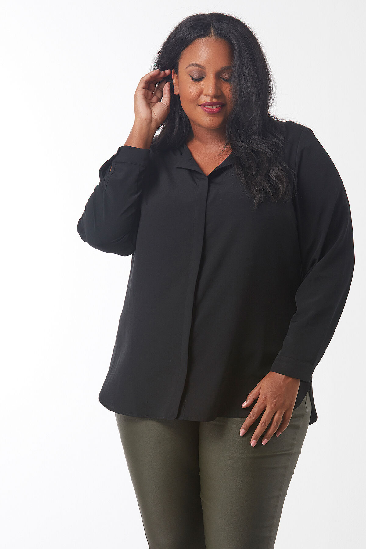 Blusa suelta image number 4