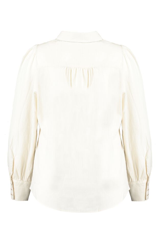 Blusa con mangas abullonadas image number 3