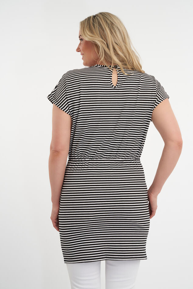 Túnica con un cinto decorativo para atar image number 4