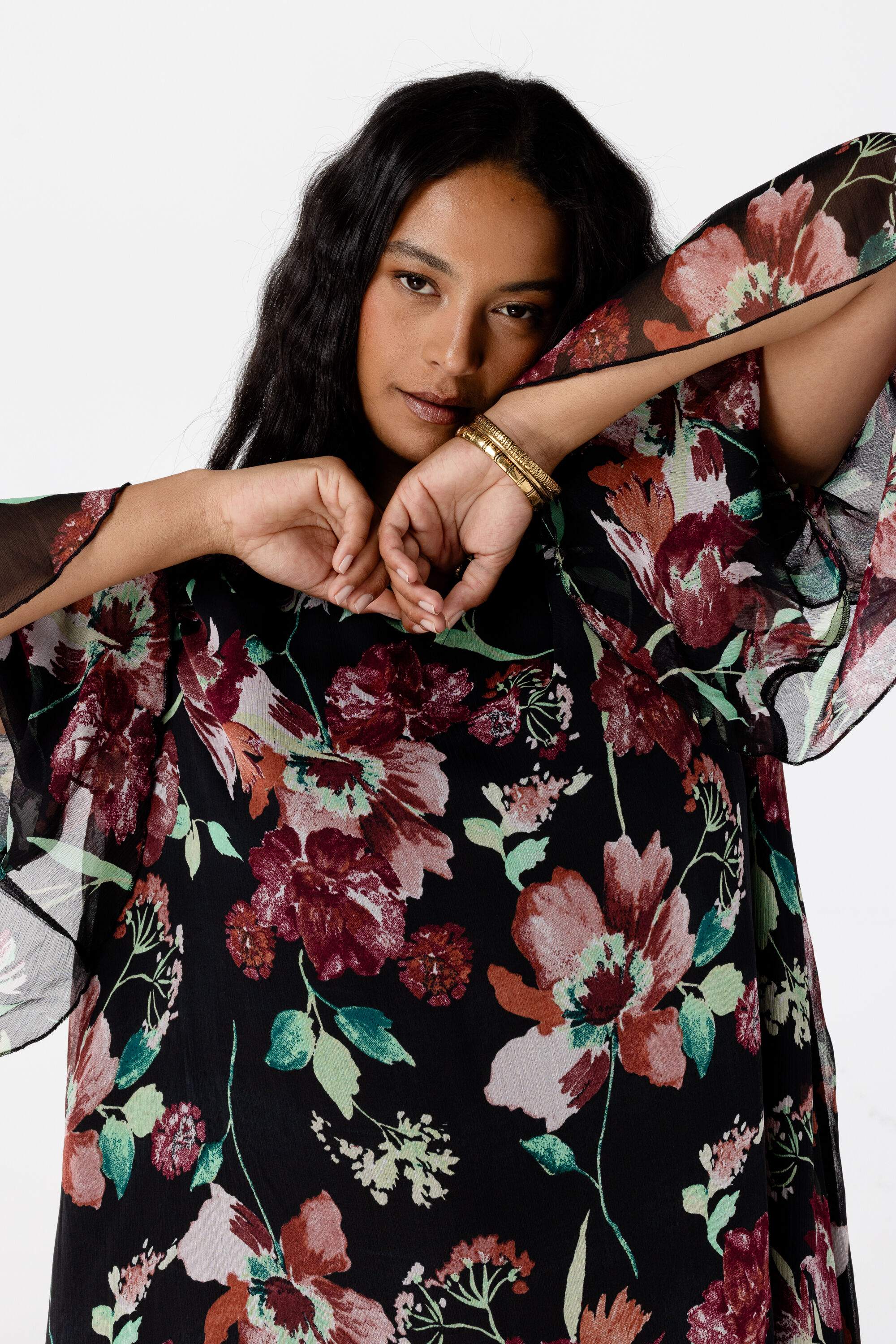 Vestido con estampado image number 4