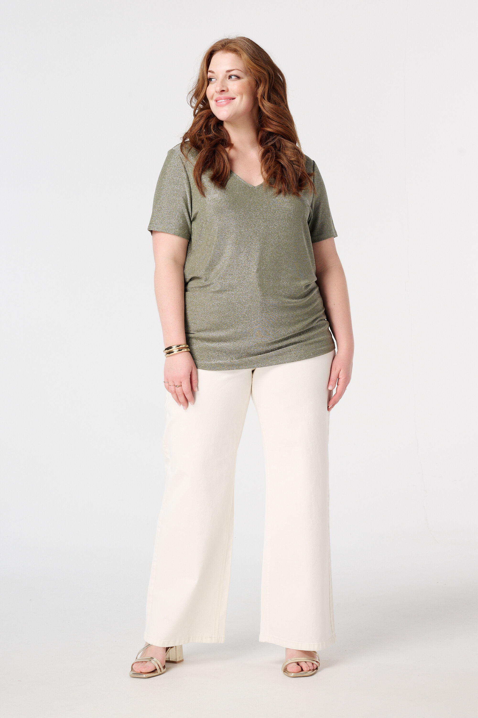 Camiseta con purpurina image number 5