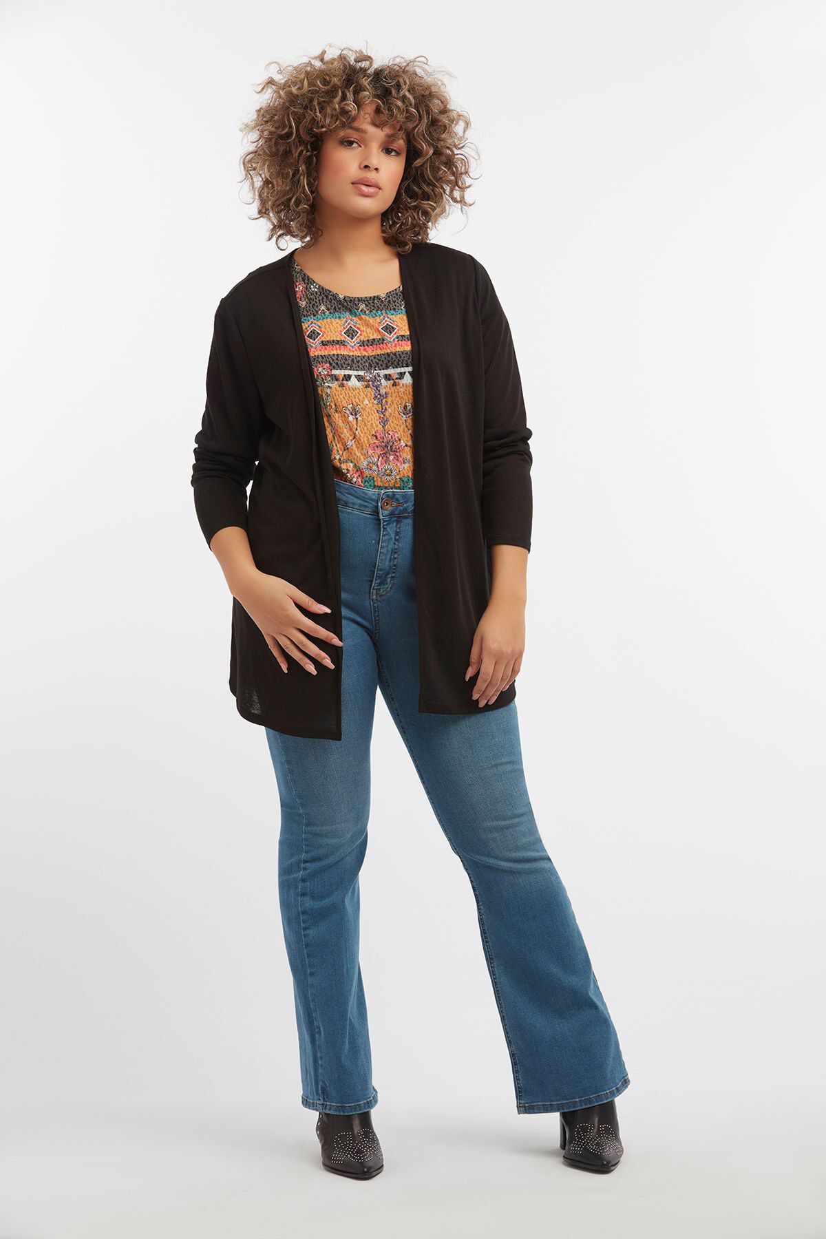 C&aacute;rdigan fino abierto image number 4