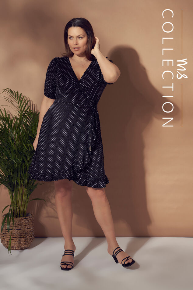 Vestido cruzado image number 0
