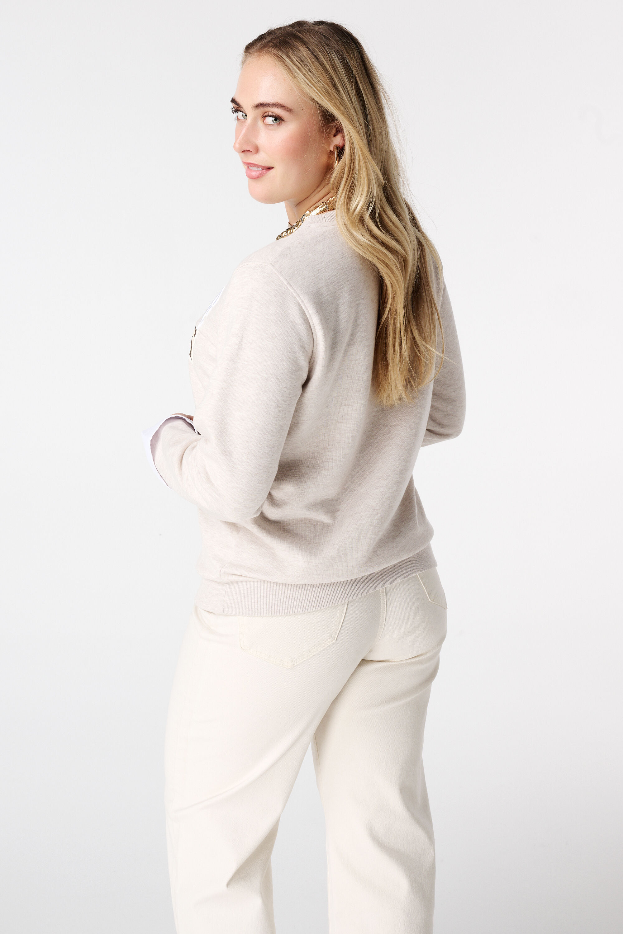 Jersey con detalles de blusa image number 3