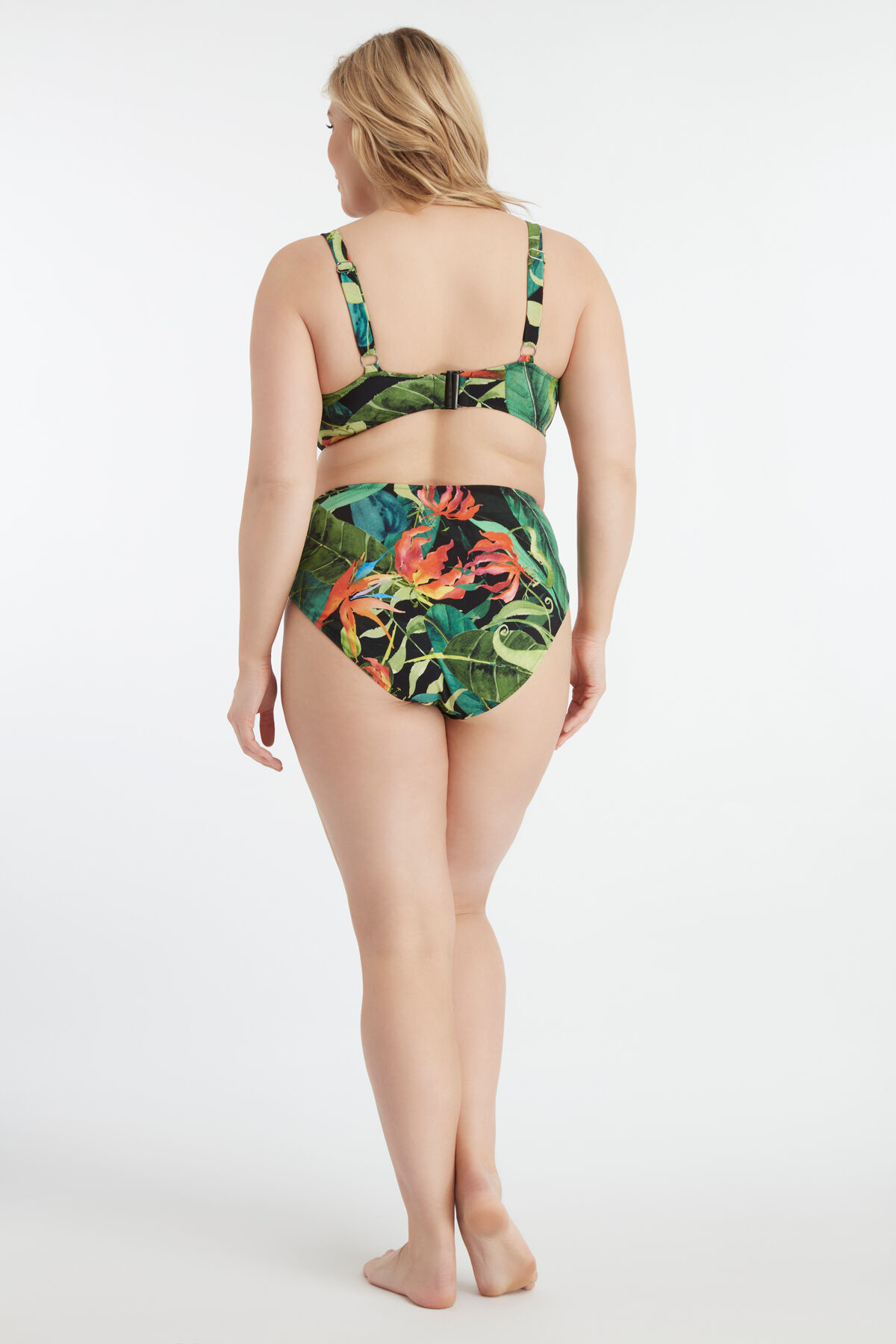 MS Mode top de bikini estampado image number 4