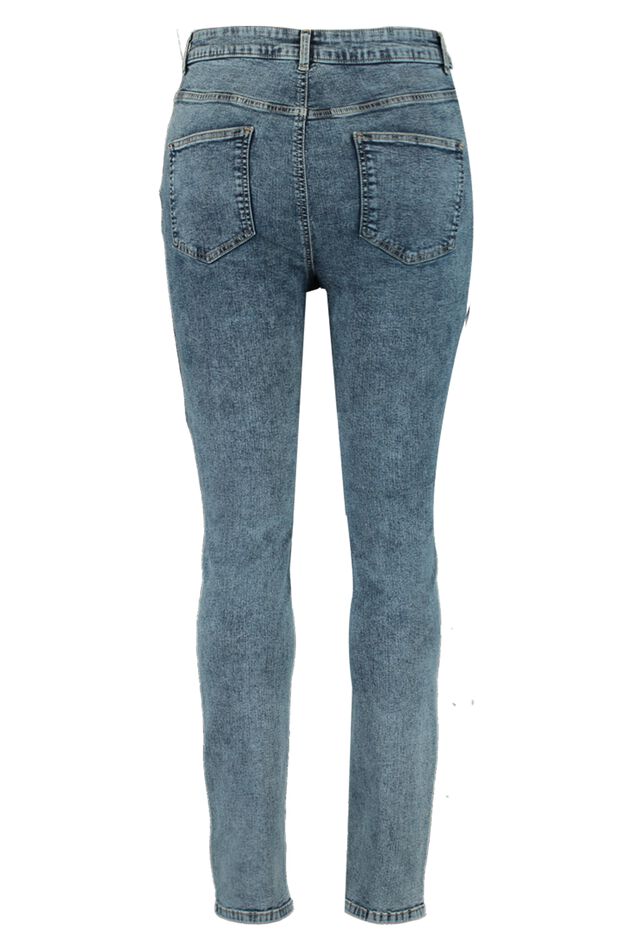 Vaqueros de pitillo CHERRY de cintura alta image number 2