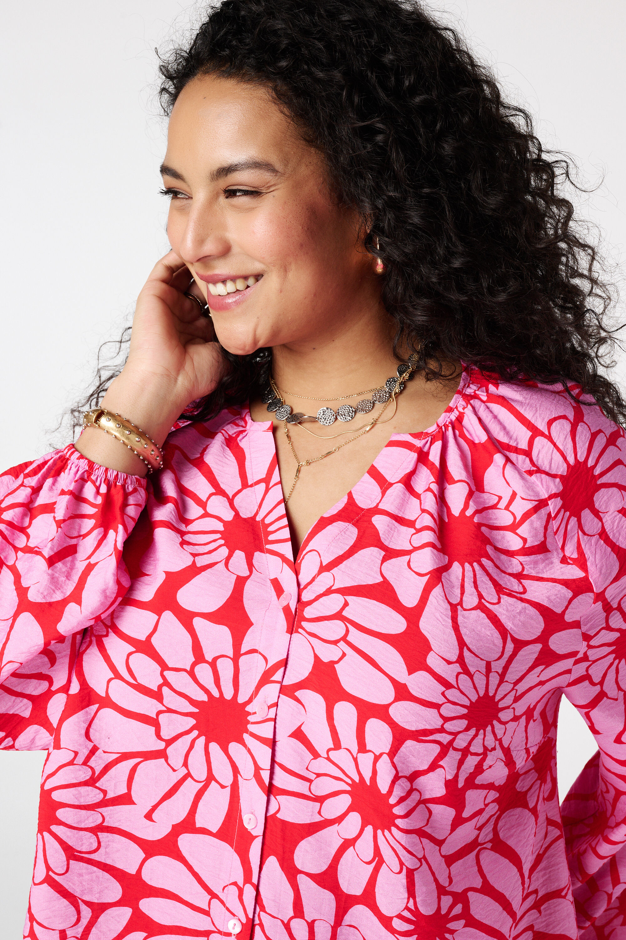 Blusa con estampado image number 4