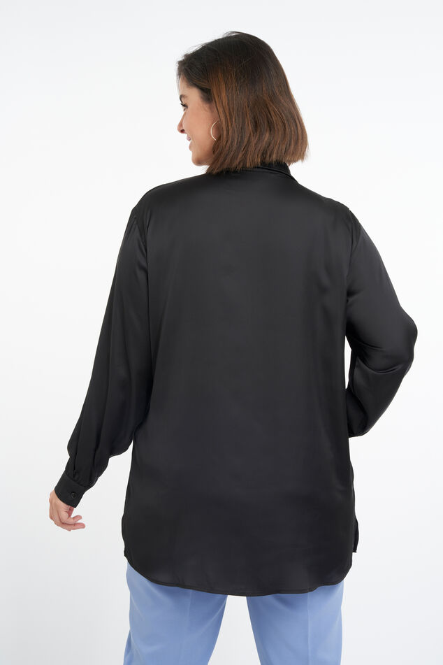 Blusa de satén  image number 3