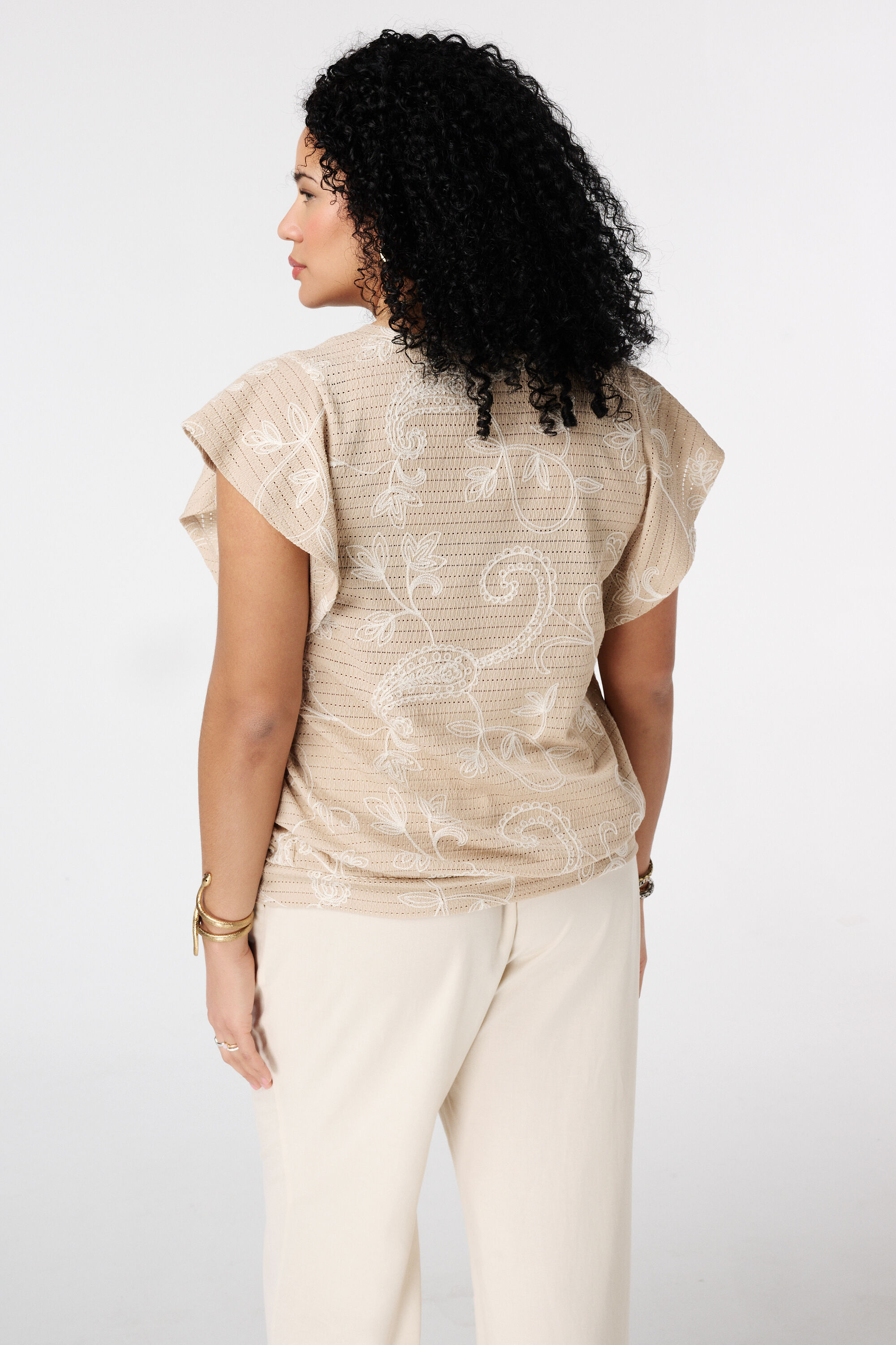 Top con estampado paisley image number 3