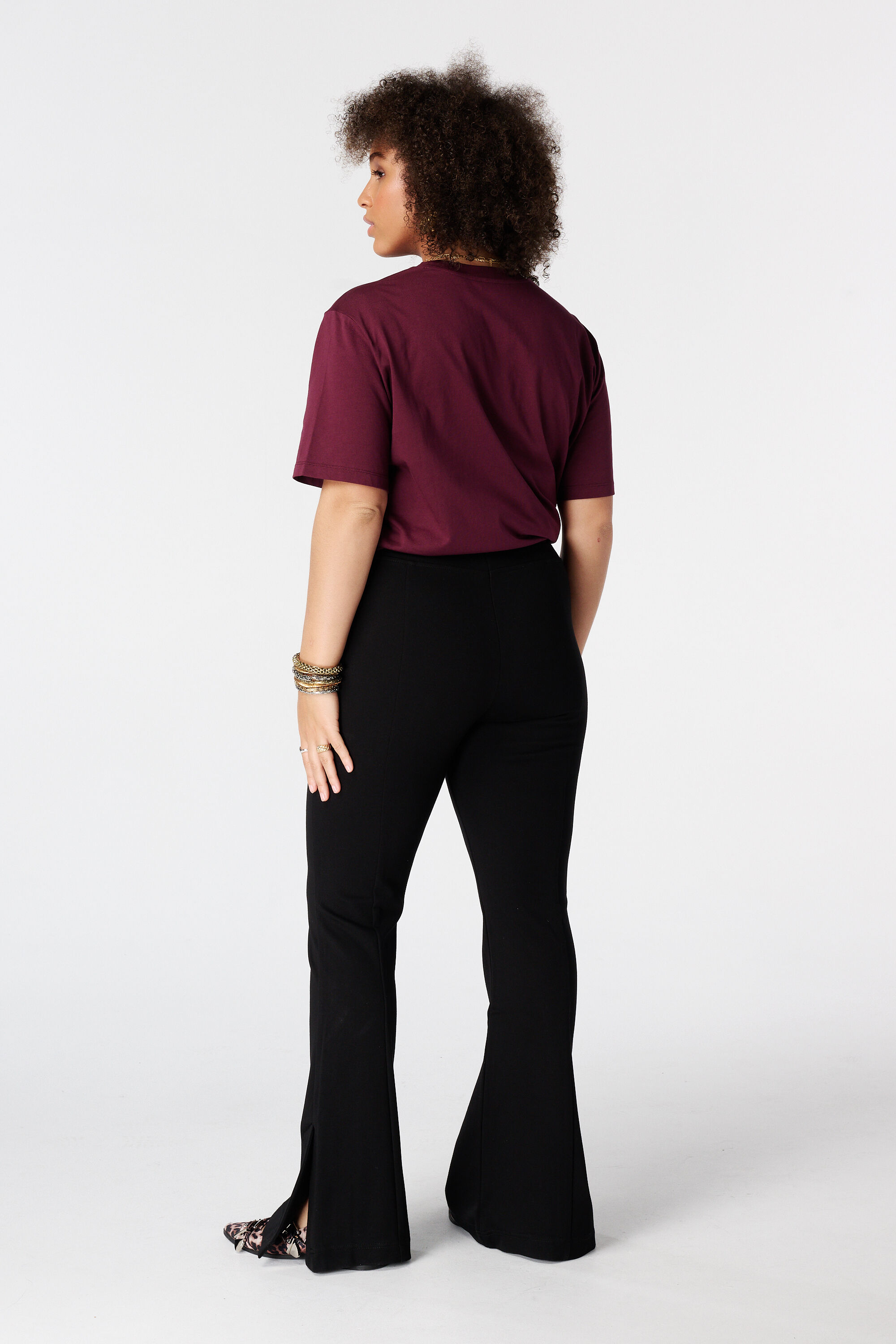 Treggings con costuras decorativas image number 3