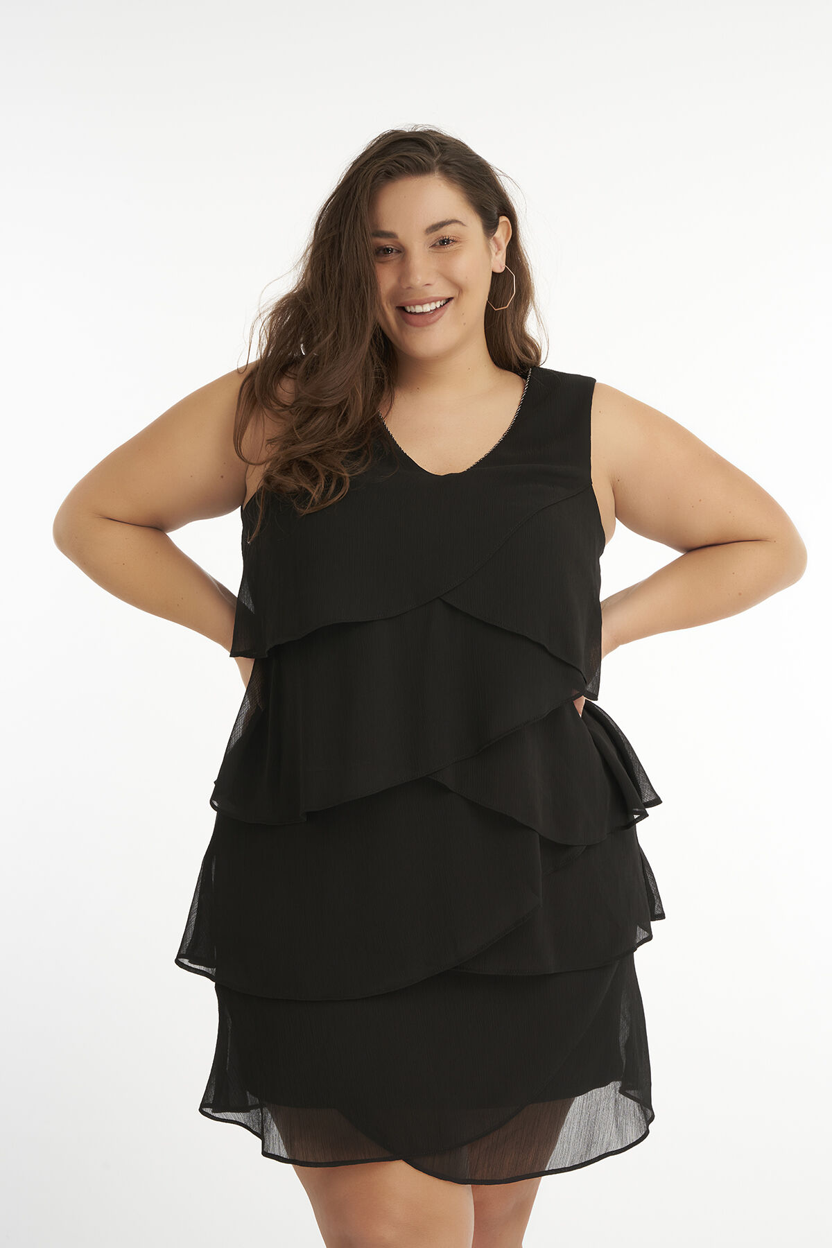 Vestido con volantes   image number 6