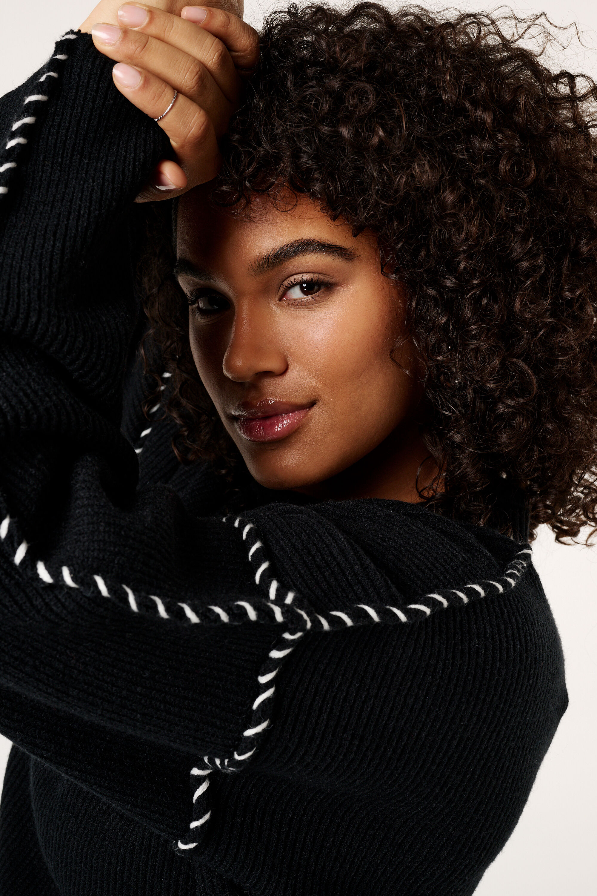 Jersey con costuras image number 4