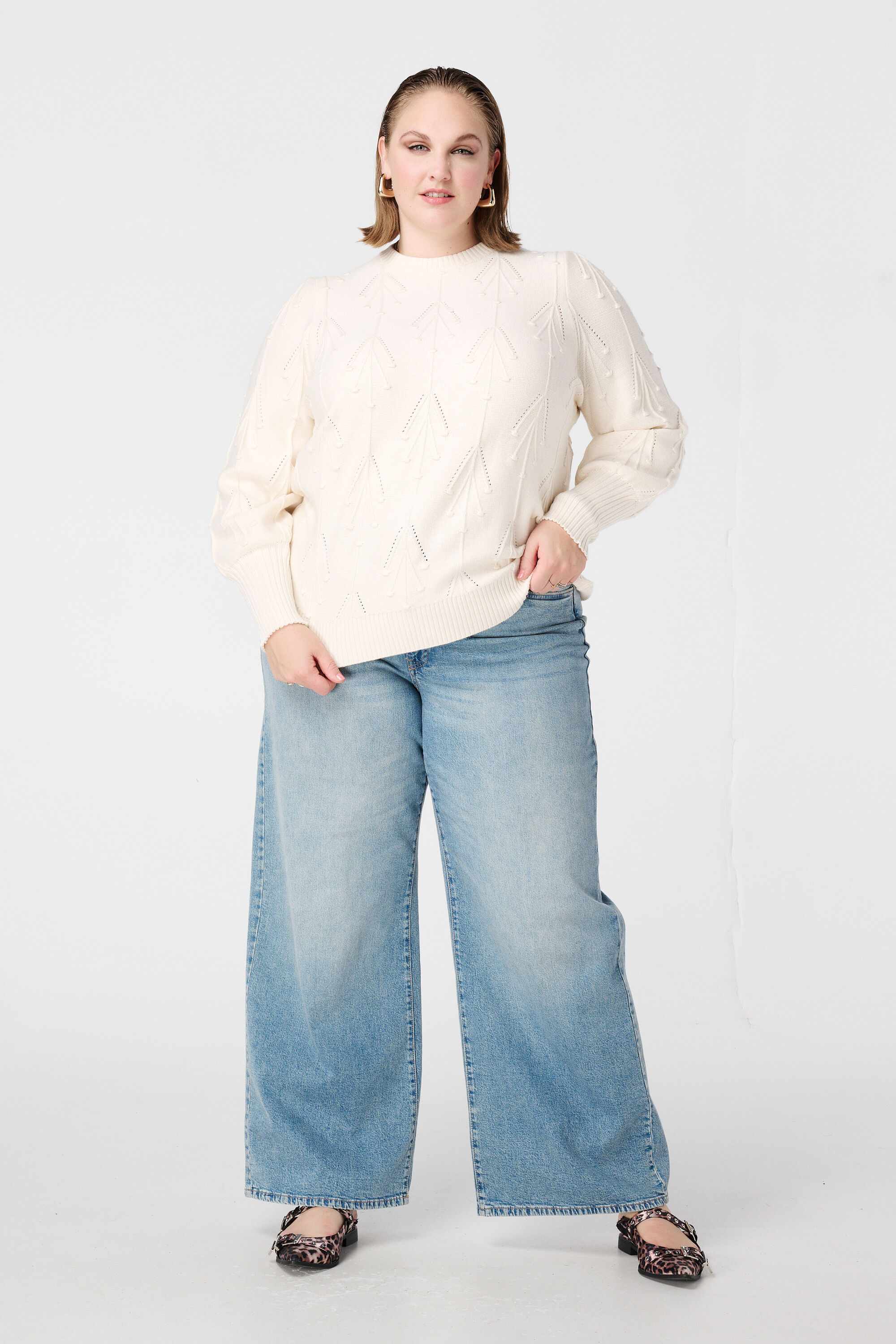 Su&eacute;ter de punto con estampado image number 5