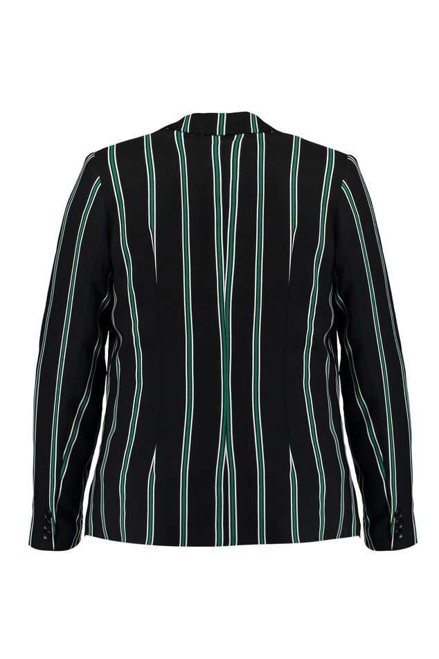 Blazer de rayas image number 2