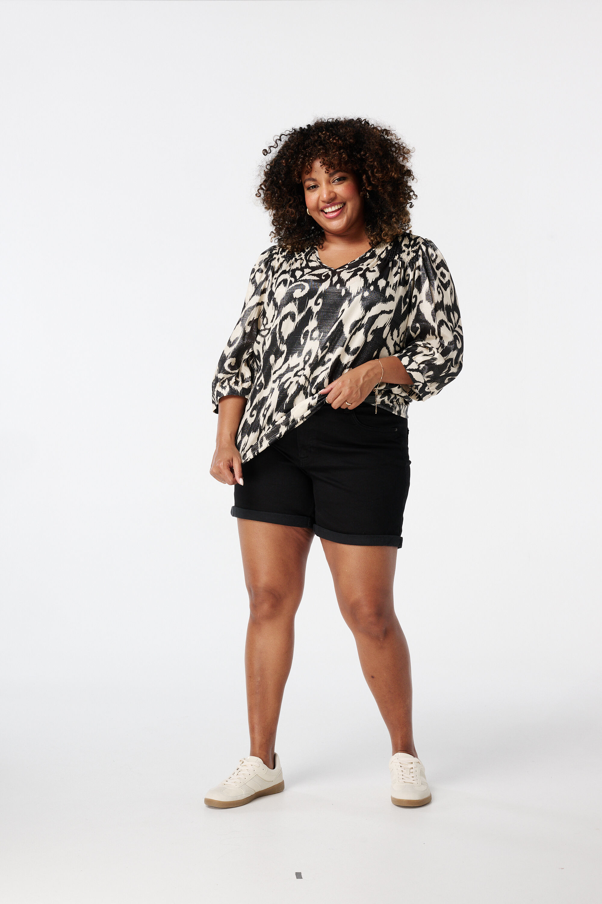 Blusa con estampado image number 5