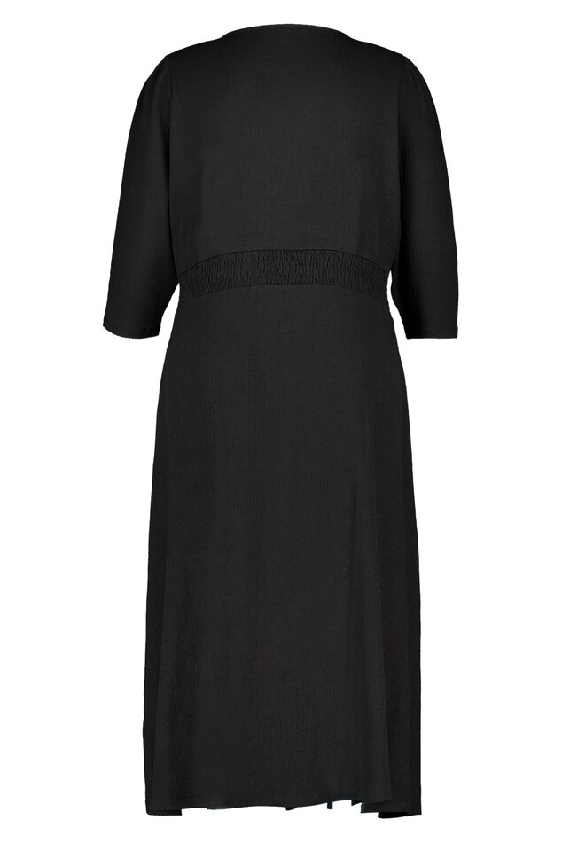 Vestido midi con textura image number 2