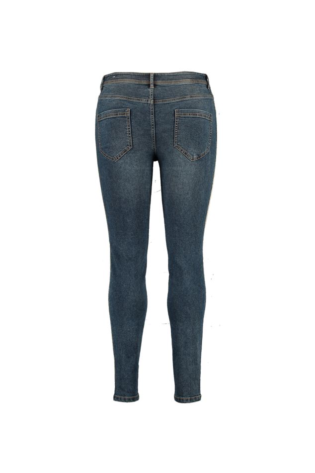 Vaqueros con remate de purpurina image number 2