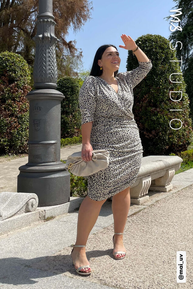 Vestido con estampado image number 0