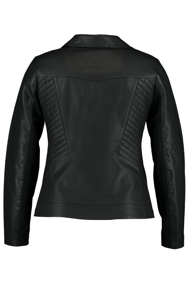 Chaqueta de cuero sintético  image number 2