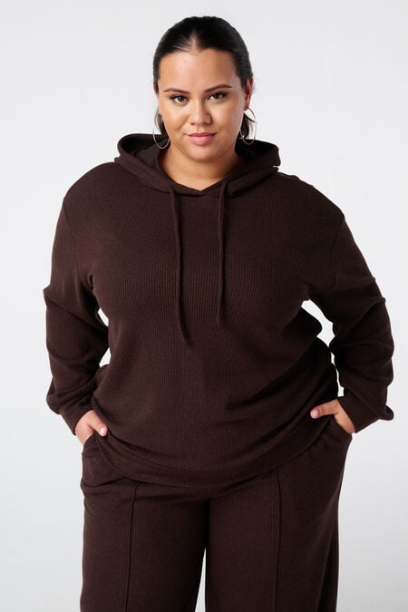 Sudadera con capucha y cordones Sudadera con capucha y cordones