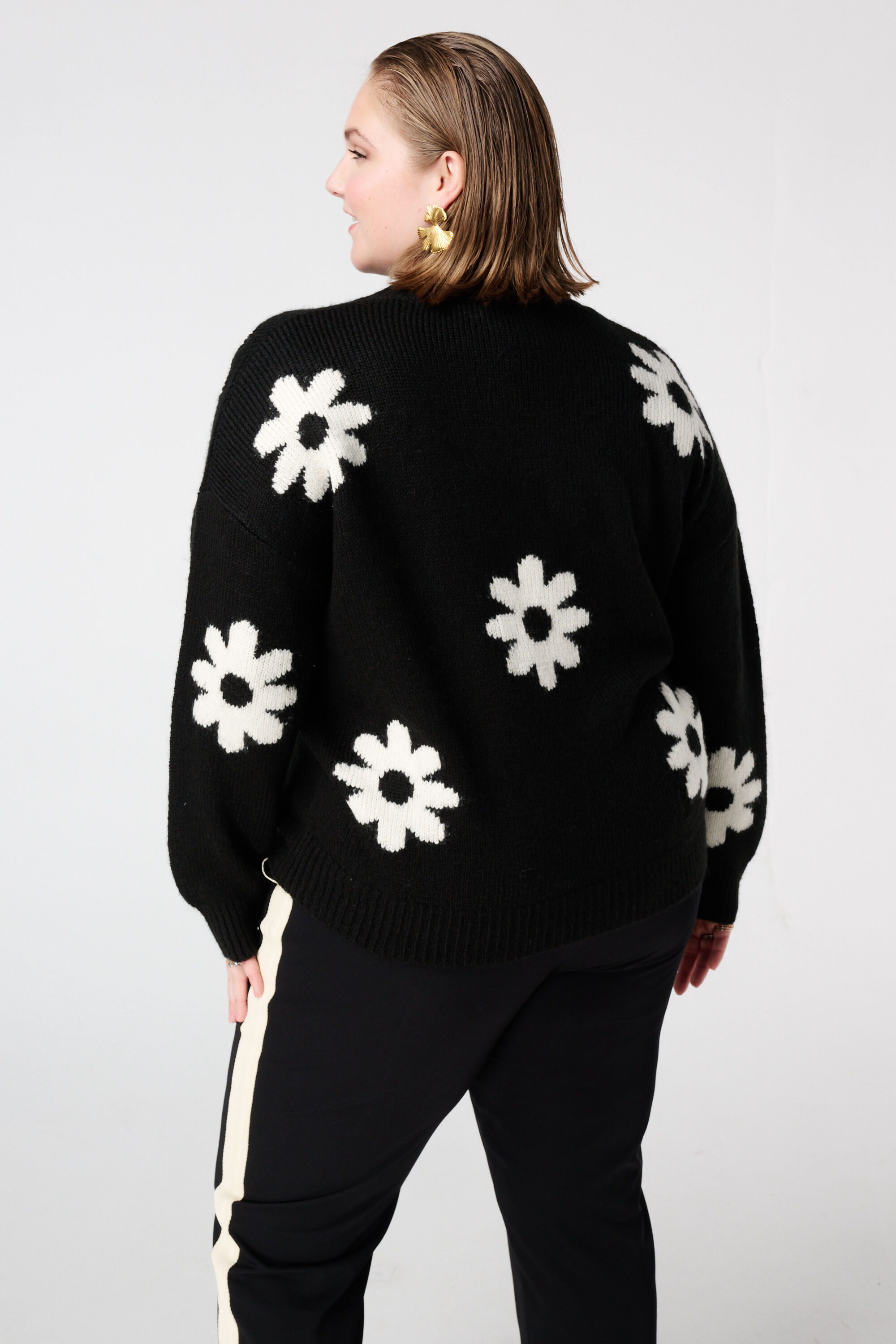 Jersey con estampado floral image number 3