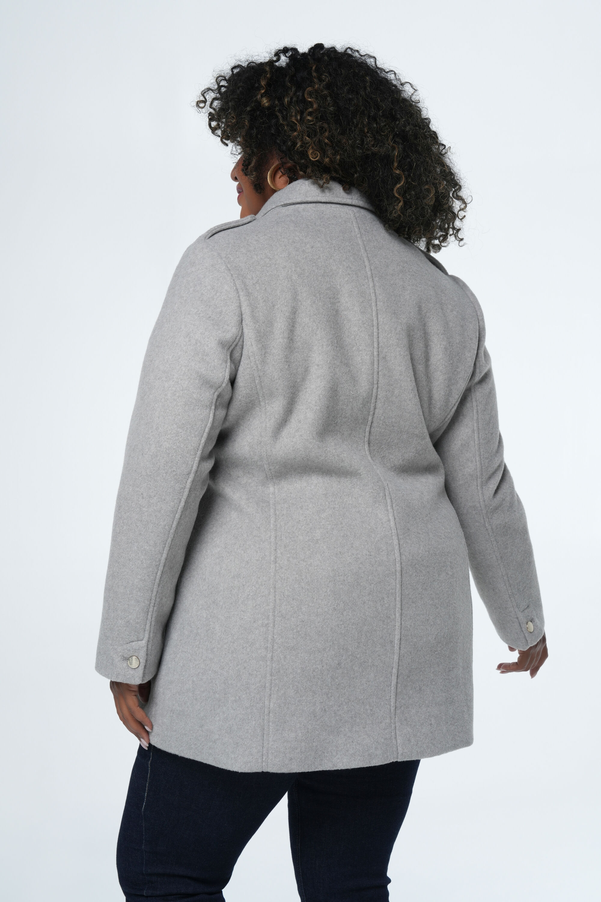 Chaqueta con detalles plateados image number 3