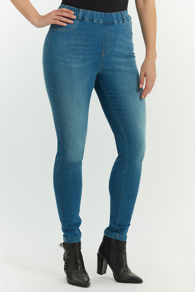 Treggings vaqueros ajustados modelo POPPY image number 0