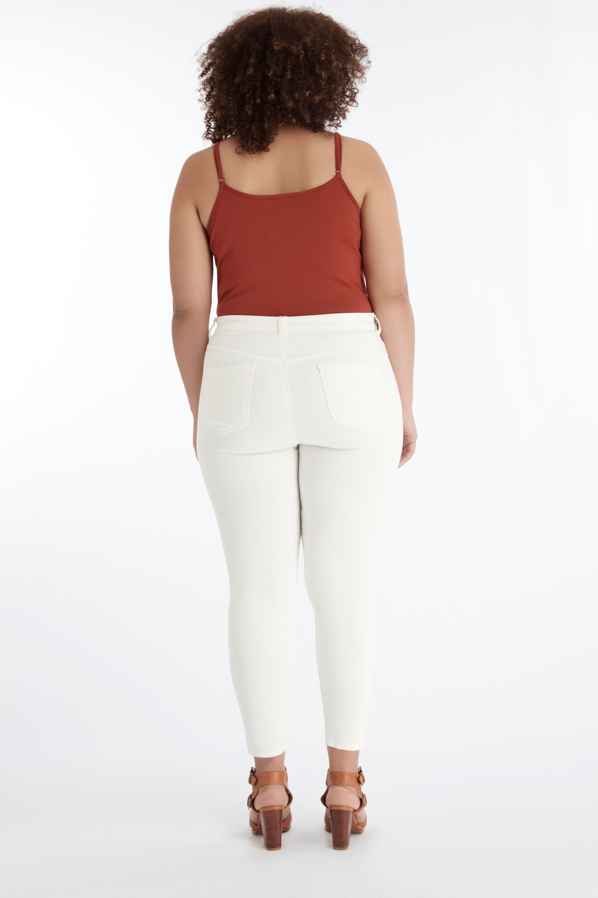 Pantalones de color crudo image number 6