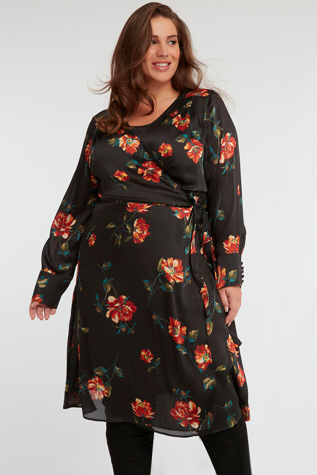 Vestido cruzado  image number 4