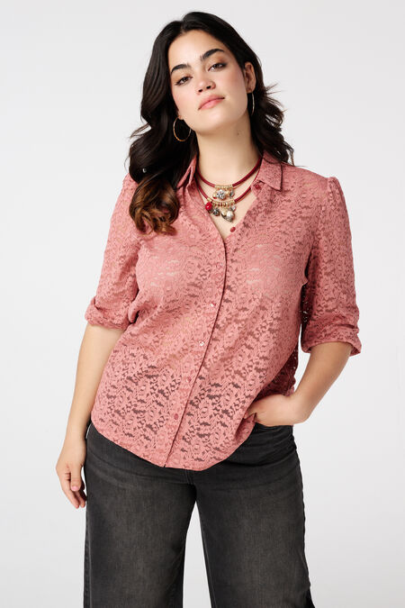 Blusa con encaje Blusa con encaje