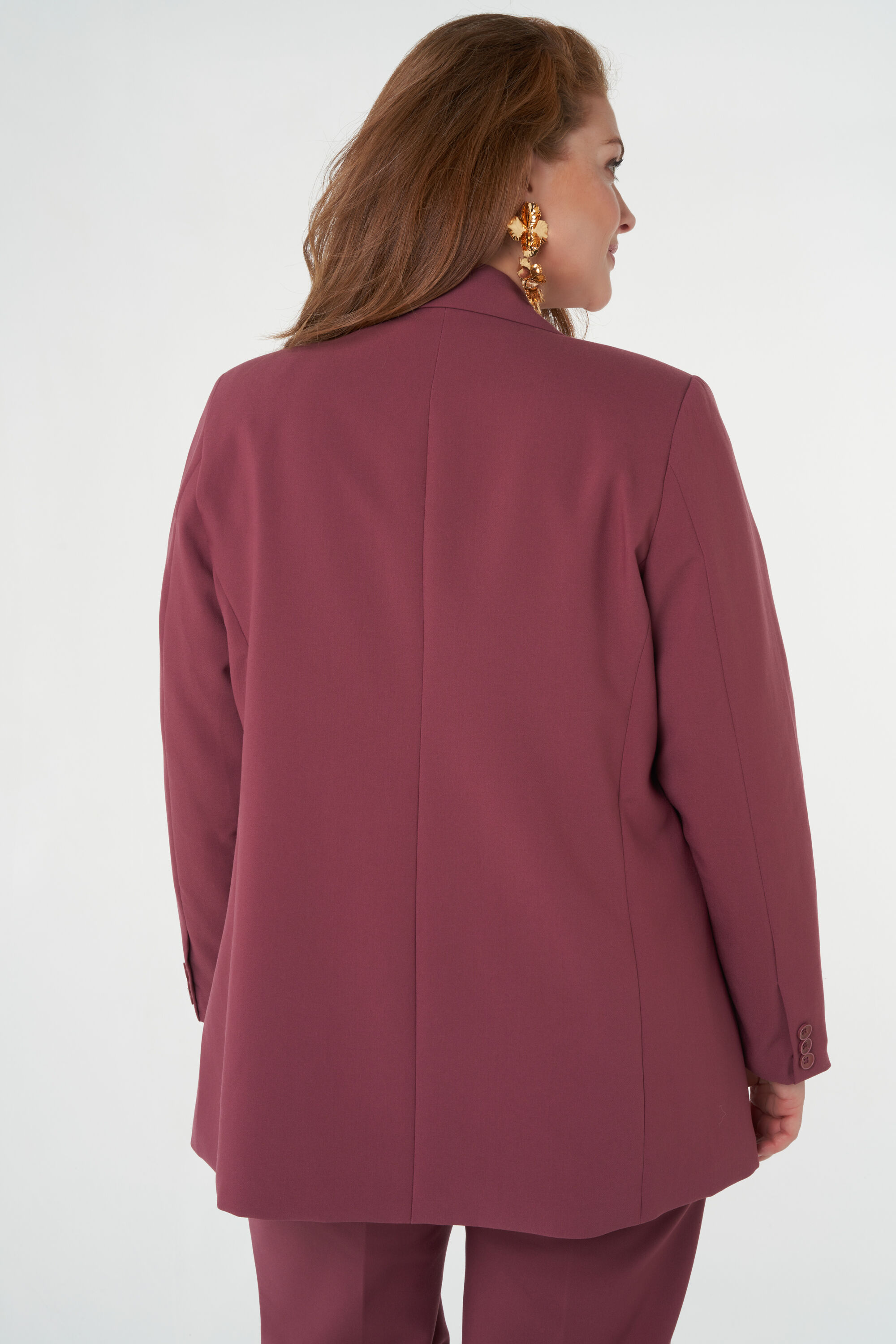 Blazer con cierre con botones image number 4