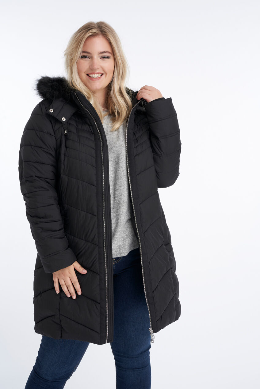 Abrigo con capucha image number 5