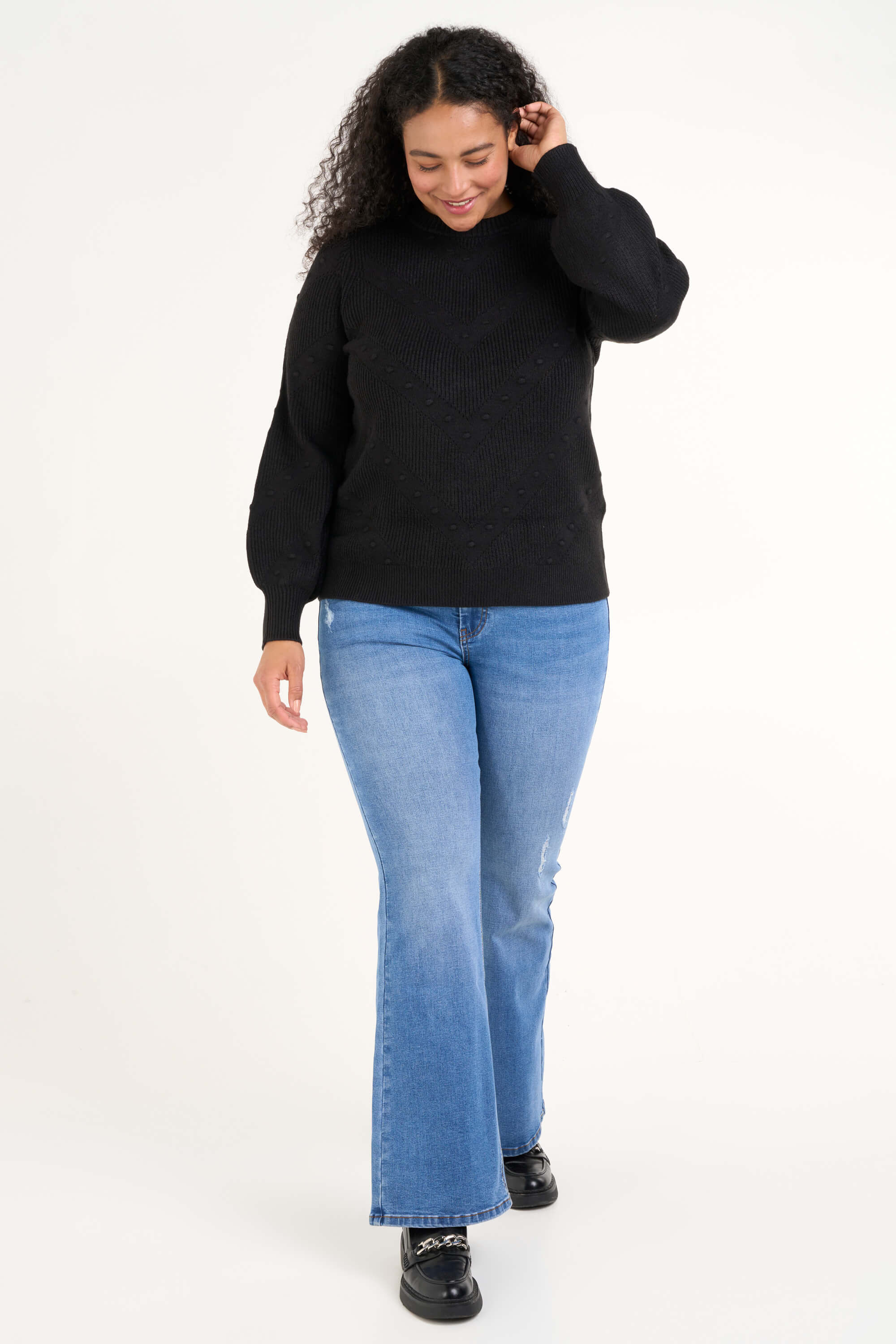 Su&eacute;ter de punto grueso image number 5